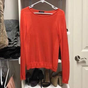 Trouve orange sweater